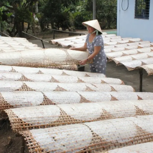 Làng nghề bánh tráng An Ngãi